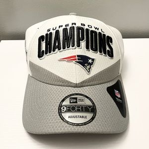 New England Patriots 2019 New Era Super Bowl LIII Champions Locker Room Hat